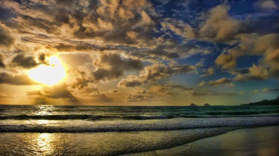 Sunrise at Kailua Beach
